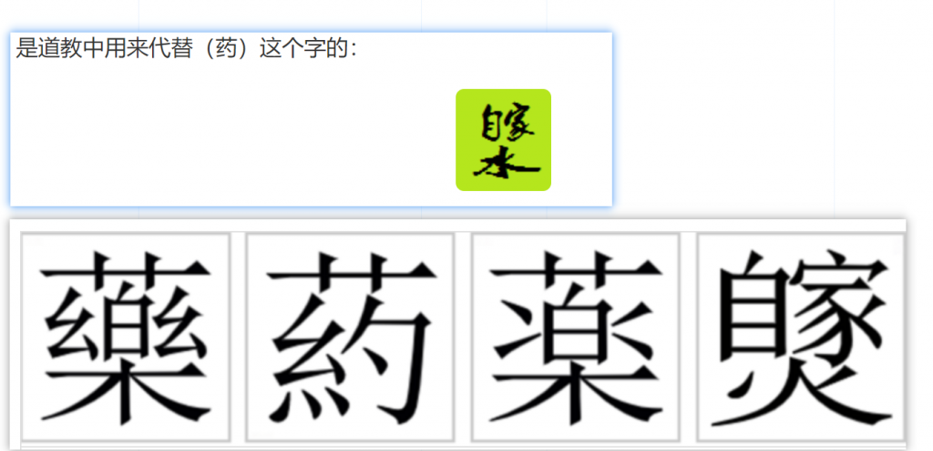 药